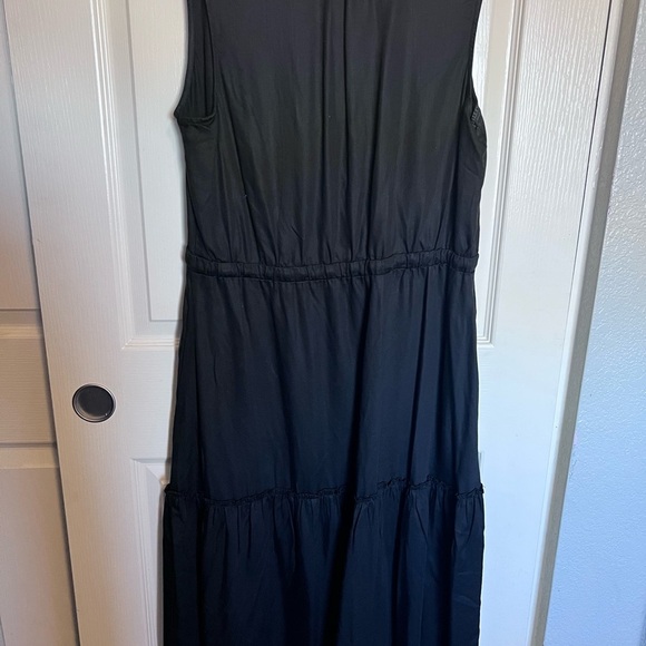 Lands' End Black Maxi Dress - Picture 4 of 4